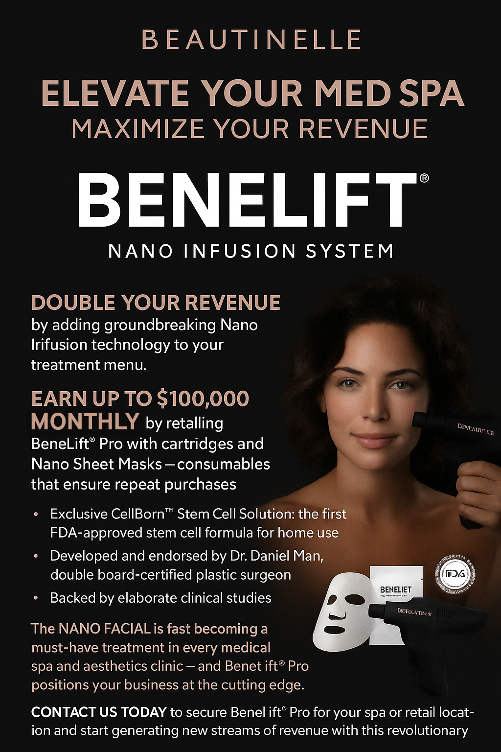 Beautinelle Launches BeneLift Pro: A Groundbreaking FDA-Approved Nano Infusion Device – AZCentral | The Arizona Republic